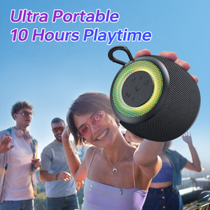 Xách Tay Loa Không Dây RGB Ánh Sáng <span class=keywords><strong>Hi</strong></span> <span class=keywords><strong>Fi</strong></span> <span class=keywords><strong>Stereo</strong></span> Âm Thanh Bluetooth 5.3 Không Thấm Nước Nhỏ Gọn Trọng Lượng Nhẹ Loa Ngoài Trời - Product Image 6