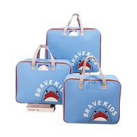 Sac de rangement pour couettes de maternelle en tissu Oxford épaissi, sac de rangement portable pour couettes, sac de rangement pour vêtements d'enfants en gros