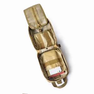 Riñonera Táctica de PVC de Gran Capacidad, Botiquín de Primeros Auxilios de Emergencia, Bolsa de Trauma para Campismo al Aire Libre, Duradera, para Supervivencia y Seguridad - Product Image 4