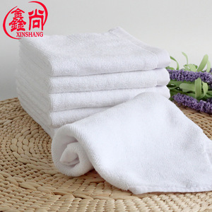 ผ้าเช็ดมือซินซาง ผ้าฝ้ายแท้ 30x30 ซม. หนานุ่ม ซึมซับดี สีขาว ผ้าขนหนูโรงแรม นุ่มพิเศษ ปักลายได้ตามสั่ง - Product Image 2