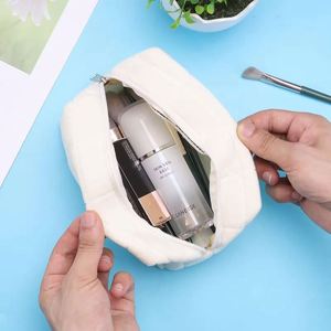 Free Sample Customized Makeup Cosmetic Bag Aesthetic Accessories <b>Make</b> <b>Up</b> Purse Bag Small Quilted <b>Pouch</b> cosmetic bags - Product Image 5