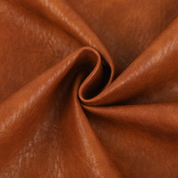Rouleau de tissu de recyclage de luxe en similicuir synthétique PU fabricant de coton cuir végétalien pour femme sacs