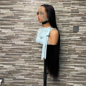 วิกผมตรง<span class=keywords><strong>ยาว</strong></span> 50 นิ้ว 13x6 HD <span class=keywords><strong>แบบ</strong></span>ใส  วิกผมลูกไม้เต็มศีรษะ ผมบราซิลธรรมชาติ ผมเด็ก ผมมนุษย์บริสุทธิ์ สีดำ สำหรับผู้หญิง - Product Image 6