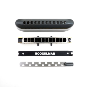 <span class=keywords><strong>Harmonica</strong></span> <span class=keywords><strong>chromatique</strong></span> KONGSHENG KB-<span class=keywords><strong>12</strong></span> à <span class=keywords><strong>12</strong></span> <span class=keywords><strong>trous</strong></span>, lame en bronze phosphoreux, corps en ABS + métal, conception facile à démonter - Product Image 4