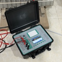 Micro-ohmmètre 10A pour la mesure de la résistance de bobinage et de l'impédance en courant continu faible, avec sélection de courant de sortie à 6 vitesses et un mode automatique
