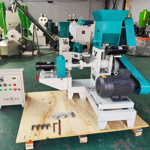 Extrusora de plantas de alimentación de peces flotantes para acuicultura, máquina de fabricación de extrusora de soja Industrial, máquina de carga de soja, alimentación - Product Image 2