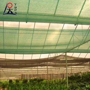 Outdoor-Landwirtschaft grünen Schatten Netz Stoff Garten Gemüse HDPE Anti Sonnenschutz HDPE Kunststoff Mono filament Mesh Stoff