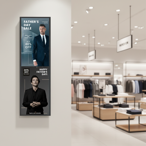 Écran publicitaire LCD étiré VETO de 16,4, 23,1, 29, 35, 37, 37,8 et 47,1 pouces pour présentoirs intérieurs en magasin de détail - Product Image 1