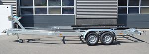 <span class=keywords><strong>Remorque</strong></span> de <span class=keywords><strong>bateau</strong></span> superposé à double <span class=keywords><strong>essieu</strong></span> de 7m 1350kg avec cadre galvanisé à chaud, capacité de charge de 2190kg - Product Image 3
