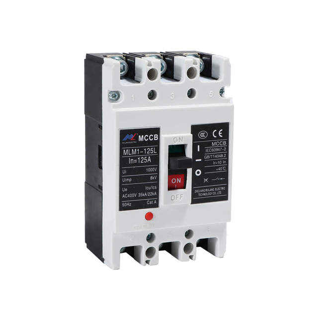 125A Electronic Adjustable Circuit Breaker MCCB 1000 Amp LCD Display Intelligent MCCB