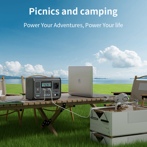 Générateur solaire portable ECOPLAY 300W avec contrôleur MPPT, station d'alimentation UPS pour la maison, la voiture, le camping-car, stockage d'énergie intérieur - Product Image 6