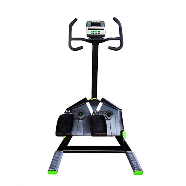 Manual Lateral Elliptical Trainer with Hip Swing & Horizontal Swing Exercise Machine Adjustable Resistance for Home/Gym Use