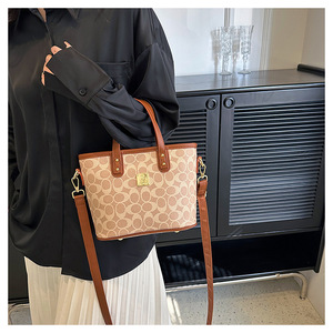 Bolso versátil de un solo hombro para mujer, producto superior más vendido, bolso de hombro tipo cubo de lujo con estampado a la moda para mujer - Product Image 2