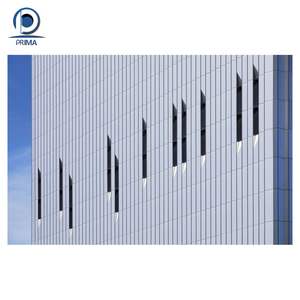 Optima Building Exterior Pared Fachada Panel de pared de aluminio Pared de cortina Chapa de aluminio No hay <span class=keywords><strong>opiniones</strong></span> aún - Product Image 1