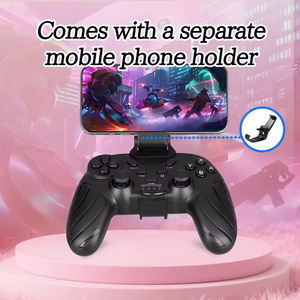 Pro <span class=keywords><strong>Controller</strong></span> nirkabel Turbo getaran ganda, Joystick kunci belakang dapat diprogram untuk Nintendo Switch 2 <span class=keywords><strong>PC</strong></span> Ios game ponsel Android - Product Image 4
