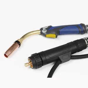 ปืนเชื่อม Mig ระบายความร้อนด้วยน้ำ501D หมาป่าสีดำรับรอง CCC CE ECM - Product Image 1