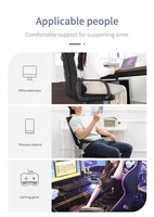 Ergonomisches Memory Foam Gel Rutsch festes Armlehnen polster Ellbogen und Unterarme Drucken tlastungs büro E-Sports Stuhl Arm kissen polster
