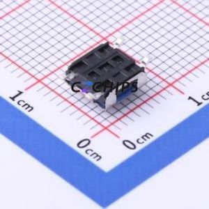 TSE006A3526B Tactile Switch SMD Switch ( Button Shape: Round Button )( Mounting Type: Vertical Mount )( Switch Length: 6.55mm ) - Product Image 2