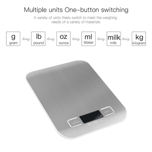 <span class=keywords><strong>Balance</strong></span> de café en acier inoxydable d'échelle de <span class=keywords><strong>cuisine</strong></span> numérique 5KGS avec fonction de mesure du poids de la puissance de la b - Product Image 3