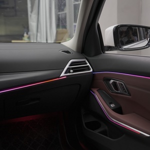 Panel de Luz LED para Cabina de Auto con Sistema RGBW Multicolor y Película Reflectante para Iluminación Ambiental del Techo - Product Image 4
