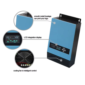 Jesudom tần số thấp chia giai đoạn 1kw 3KW 6KW năng lượng mặt trời lai biến tần tinh khiết Sine Wave biến áp hình xuyến tinh khiết Sine Wave đầu ra - Product Image 2