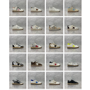 Sneakers in Pelle Effetto Vissuto di Alta Qualità con Tacco Nascosto, Stile Vintage Coreano, Scarpe Casual per Tutte le Stagioni, Modello Unisex - Product Image 4