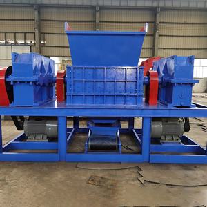 IndustrialDouble Shaft <b>Shredder</b> Machine Plastic <b>Shredder</b> Cardboard <b>Shredder</b> Plastic Shredding Machine - Product Image 1