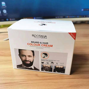 Teinture noire efficace pour barbe et moustache semi-permanente pour hommes Teinture pour cheveux nourrissante et rapide pour hommes - Product Image 2