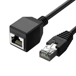 Cat5e Type Netwerk Rj45 Mannelijk Naar Vrouwelijk Ethernet Patchsnoer Cat5e En Cat6 ftp Lan-Kabelverlenging - Product Image 1
