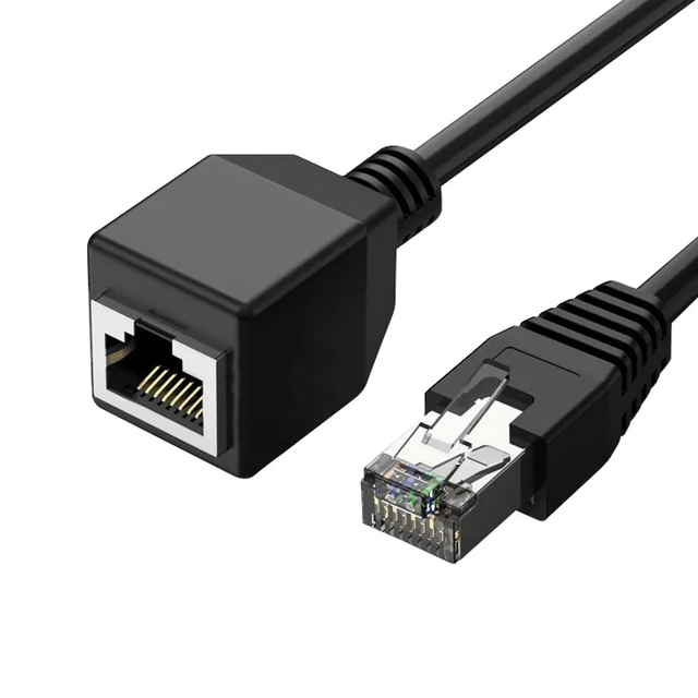 CAT5E Type Network RJ45 Male to Female Ethernet Patch Cord CAT5E and CAT6 FTP LAN Cable Extension