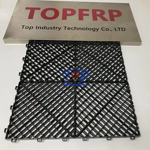 Installation facile de garage de style moderne extérieur de conception de lavage de voiture des carrelages de verrouillage coloré de haute résistance pp - Product Image 3