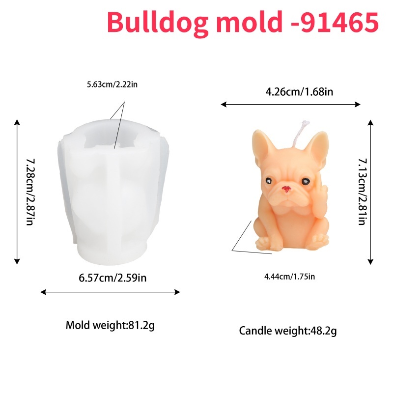 Moule bouledogue -91465 01