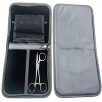 Kits de Suture Chirurgicale Vétérinaire Pliables et Durables avec Remise pour Vente en Gros, Ensemble de Formation, Sac de Transport, Porte-Aiguilles, Vente Directe Usine