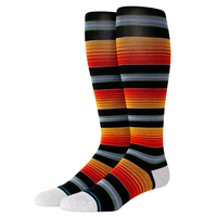 Chaussettes de compression OTC pour hommes et femmes, mi-mollet, grade moyen 15-20 mmHg, multicolores, épaisseur moyenne, ODM