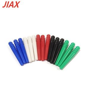 หมุดพลาสติกสำหรับเกมคริบเบจ Jiax ขนาด 27.6 มม. x 4 มม. x 2.4 มม. อุปกรณ์เสริมมาตรฐานสำหรับแท่งนับคะแนน ดีไซน์หัวจม - Product Image 4