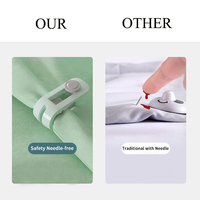 Fixateur de couette en plastique sans aiguille, 10 pièces, pince-couette élastique Anti-mouvement, couverture de couette, drap de lit, avec support à Clips
