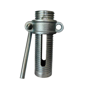 Kim loại Thang giàn giáo các bộ phận đúc shoring Nut Tie giàn giáo thép Điều chỉnh <span class=keywords><strong>Prop</strong></span> Nut tay áo cho giàn giáo Jack xây dựng - Product Image 3