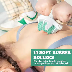 Masajeador Manual Anticelulítico para Todo el Cuerpo, Rodillo <span class=keywords><strong>de</strong></span> Masaje para Abdomen, Cuello, <span class=keywords><strong>Piernas</strong></span>, Pies, Brazos, Yoga, Relajación Muscular - Product Image 3