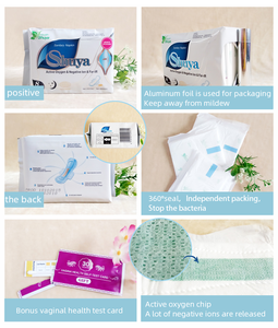 Biologische Katoenen Maandverband Hoge Kwaliteit Private Label Hygiëneproducten Super Absorberende Groothandelsprijs - Product Image 5