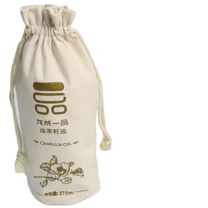 Nouveau produit Fournisseur d'usine Sac à bougies Sac à cordon Pochette en coton à cordon - Product Image 1