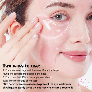 Patchs Hydrogel pour les Yeux au Collagène Moléculaire 4-en-1 : OEM/ODM, Lisse les Rides, Réduit les Poches et les Cernes, pour un Regard Éclatant et Hydraté - Product Image 3