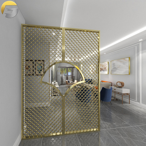 ZE0460 Porta Interna Dello Schermo Malesia Camera In Acciaio Inox Partizione Divisorio <span class=keywords><strong>Architettura</strong></span> - Product Image 6