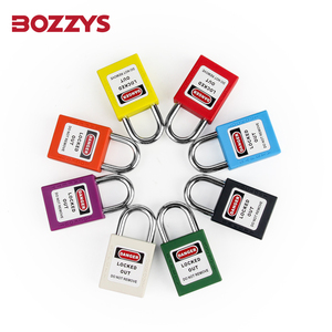 BOZZYS Candados de seguridad de equipos industriales personalizados con llave de viga de acero con bloqueo de seguridad de plástico - Product Image 2