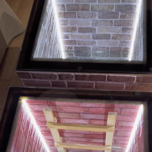 Bàn trà hình khối lập phương vô cực gương phản chiếu, hiệu ứng ánh sáng đặc biệt tùy chỉnh, hầm ngầm ánh sáng kỳ ảo - Product Image 3