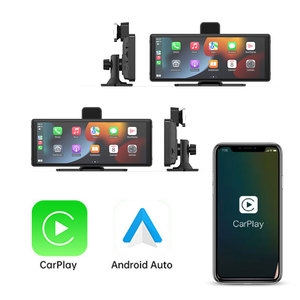 Grabadora de Conducción HD DVR con Pantalla Táctil de 10.26 Pulgadas, Carplay Inalámbrico, Android Auto, Doble Lente, Visión Nocturna de 170 Grados - Product Image 3
