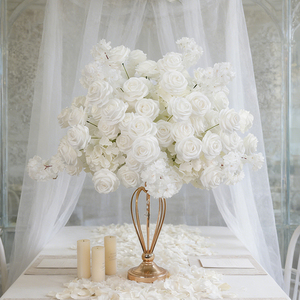 DKB Customizable New Designs Flower Ball Centerpieces Factory <b>Artificial</b> for Wedding Party Event Decoration Made of Silk - Product Image 1