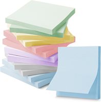 Surligneurs au néon et notes autocollantes Mini Pad Feuilles mobiles pour l'écriture et le dessin scolaires