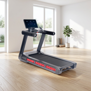 Tapis roulant commercial à inclinaison automatique avec moteur AC 2,2 kW, idéal pour la course, l'endurance <span class=keywords><strong>cardio</strong></span> et l'entraînement HIIT en salle de sport - Vente flash - Product Image 4