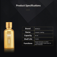 Revêtement Hydrophobe en Cristal de Haute Qualité pour le Detailing Automobile, Protection Brillante pour Voiture, Vente en Gros, Revêtement Céramique Liquide en Graphène Nano 9h