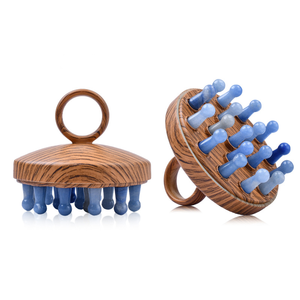 XH, venta directa de fábrica, rascador de cabeza de cristal, herramienta Manual, peine, cepillo de Jade, masaje del cuero cabelludo para el cabello - Product Image 6